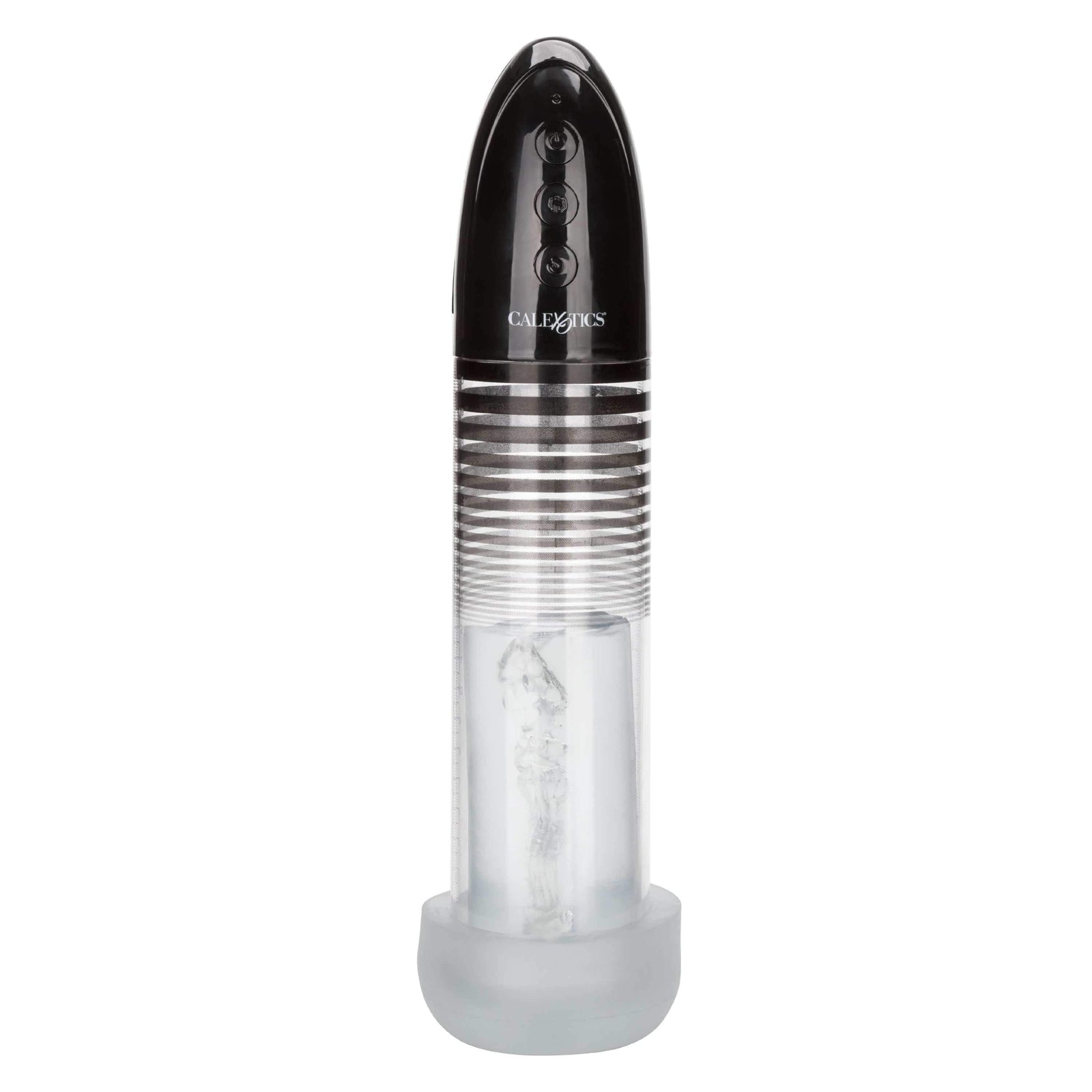 California Exotics - Optimum Series Executive Automatic Smart Pump (Black) - Penis Pump (Vibration) Rechargeable Durio.sg