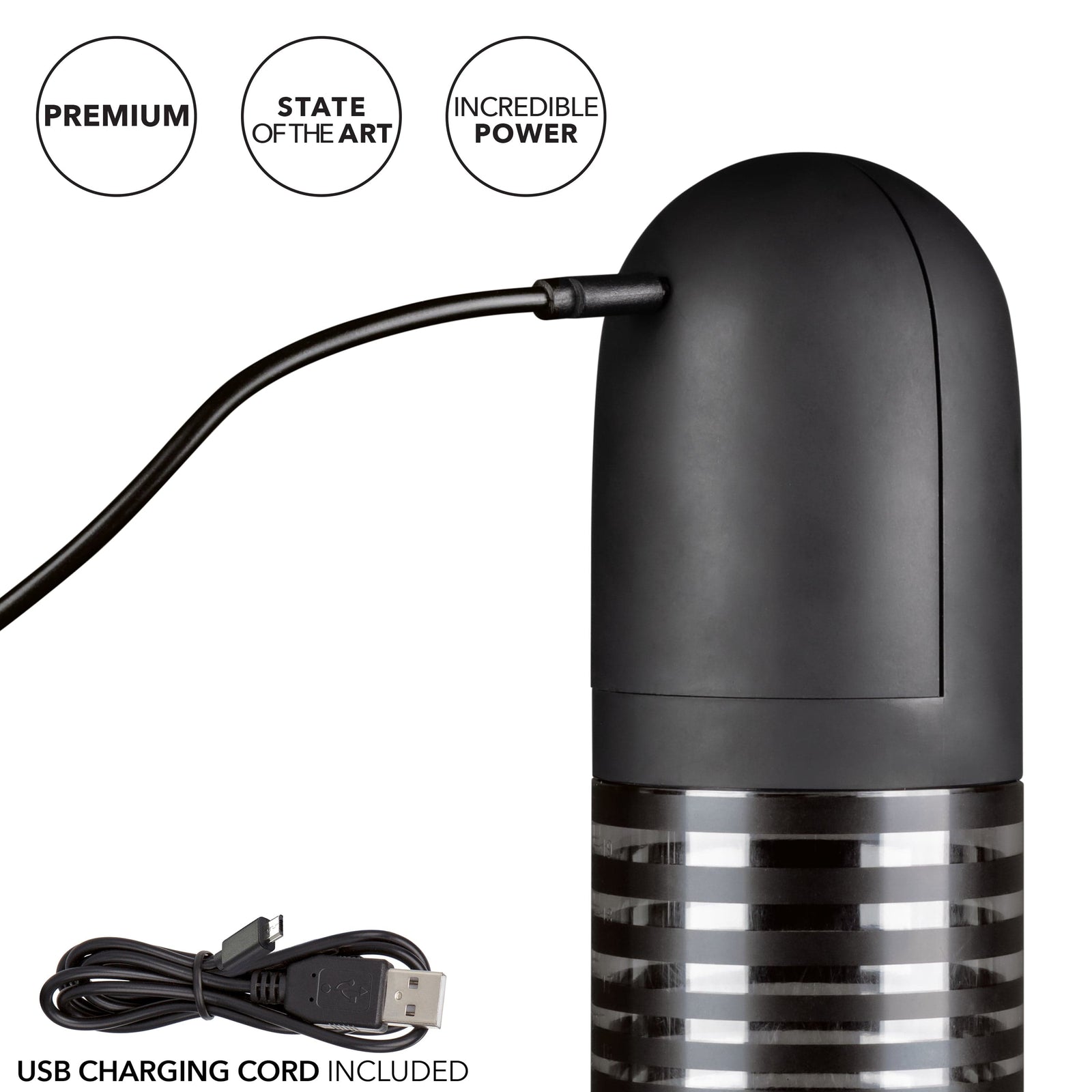 California Exotics - Optimum Series Rechargeable EZ Penis Pump Kit (Clear) - Penis Pump (Vibration) Rechargeable Durio.sg
