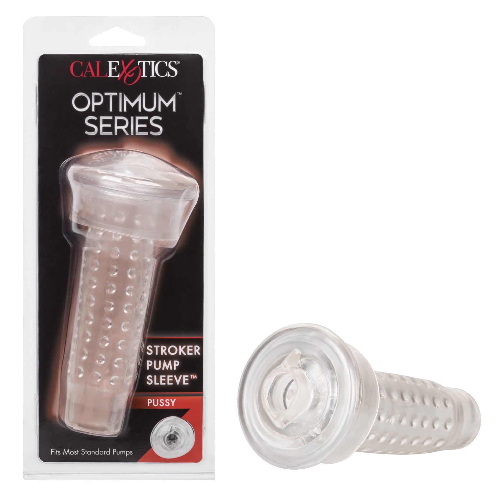 California Exotics - Optimum Series Stroker Pump Sleeve Replacement Pussy (Clear) - Accessories Durio.sg