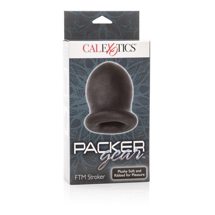 California Exotics - Packer Gear FTM Stroker Masturbator (Black) - Masturbator Soft Stroker (Non Vibration) Durio.sg