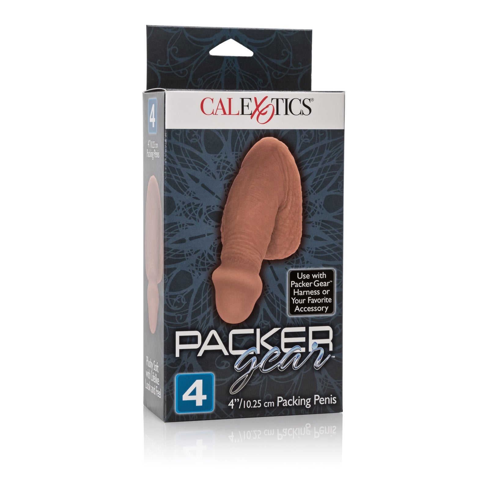 California Exotics - Packer Gear Packing Penis 4" (Brown) - Bachelorette Party Novelties Durio.sg