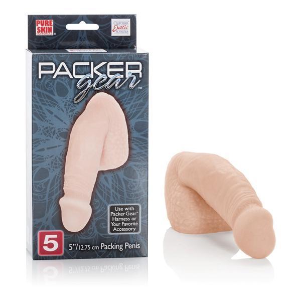 California Exotics - Packer Gear Packing Penis Strap-on Dildo 5" (Ivory) - Bachelorette Party Novelties Durio.sg