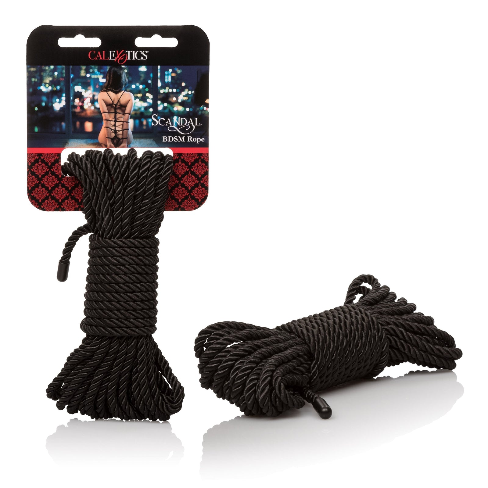 California Exotics - Scandal BDSM Rope (Black) - Rope Durio.sg
