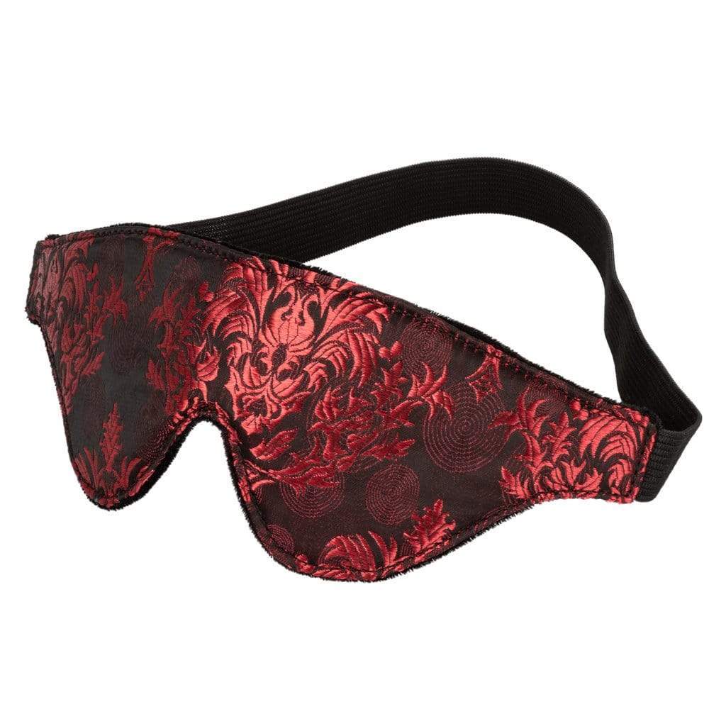 California Exotics - Scandal Blackout Eye Mask (Red) - Mask (Blind) Durio.sg