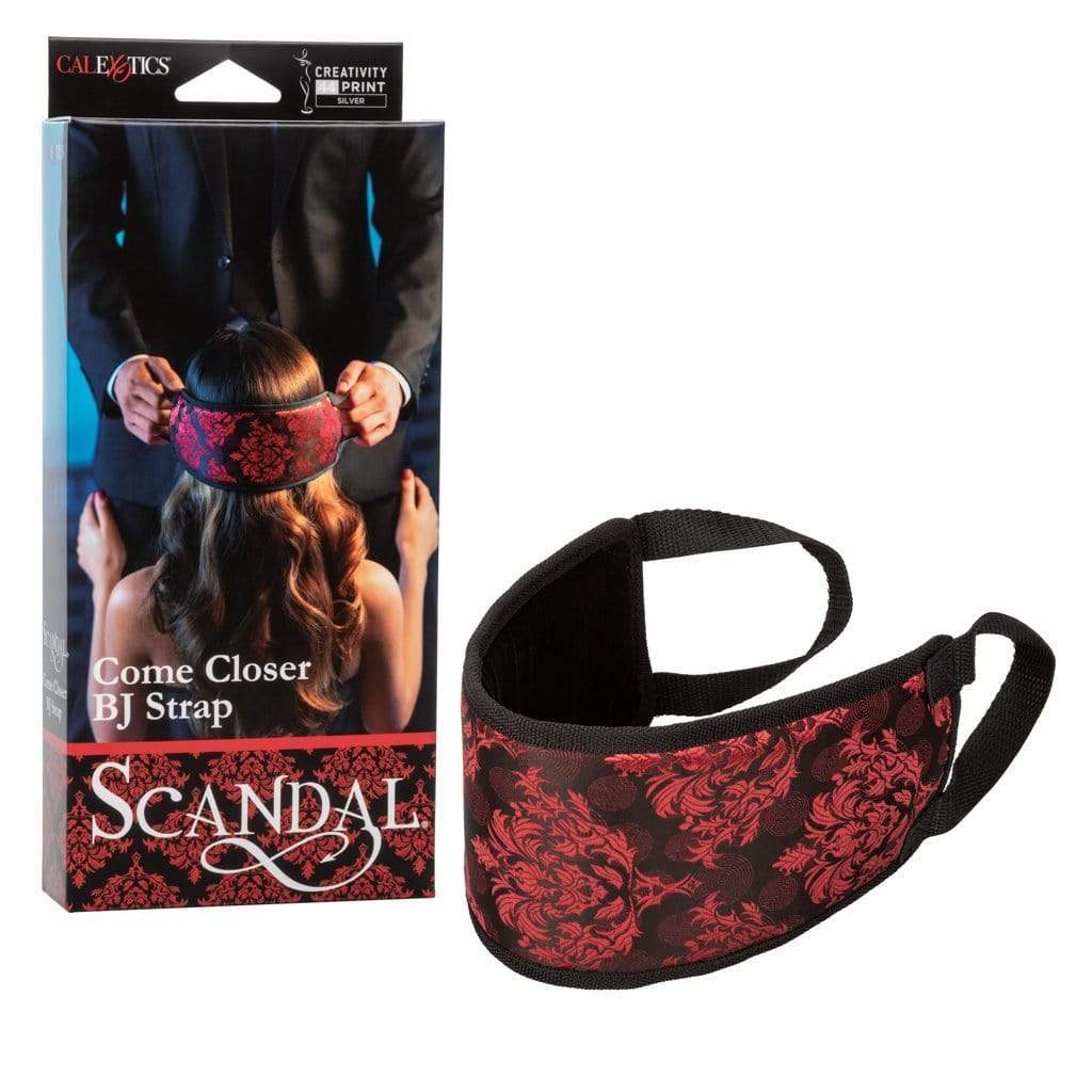 California Exotics - Scandal Come Closer BJ Sex Strap (Red) - Sex Straps Durio.sg
