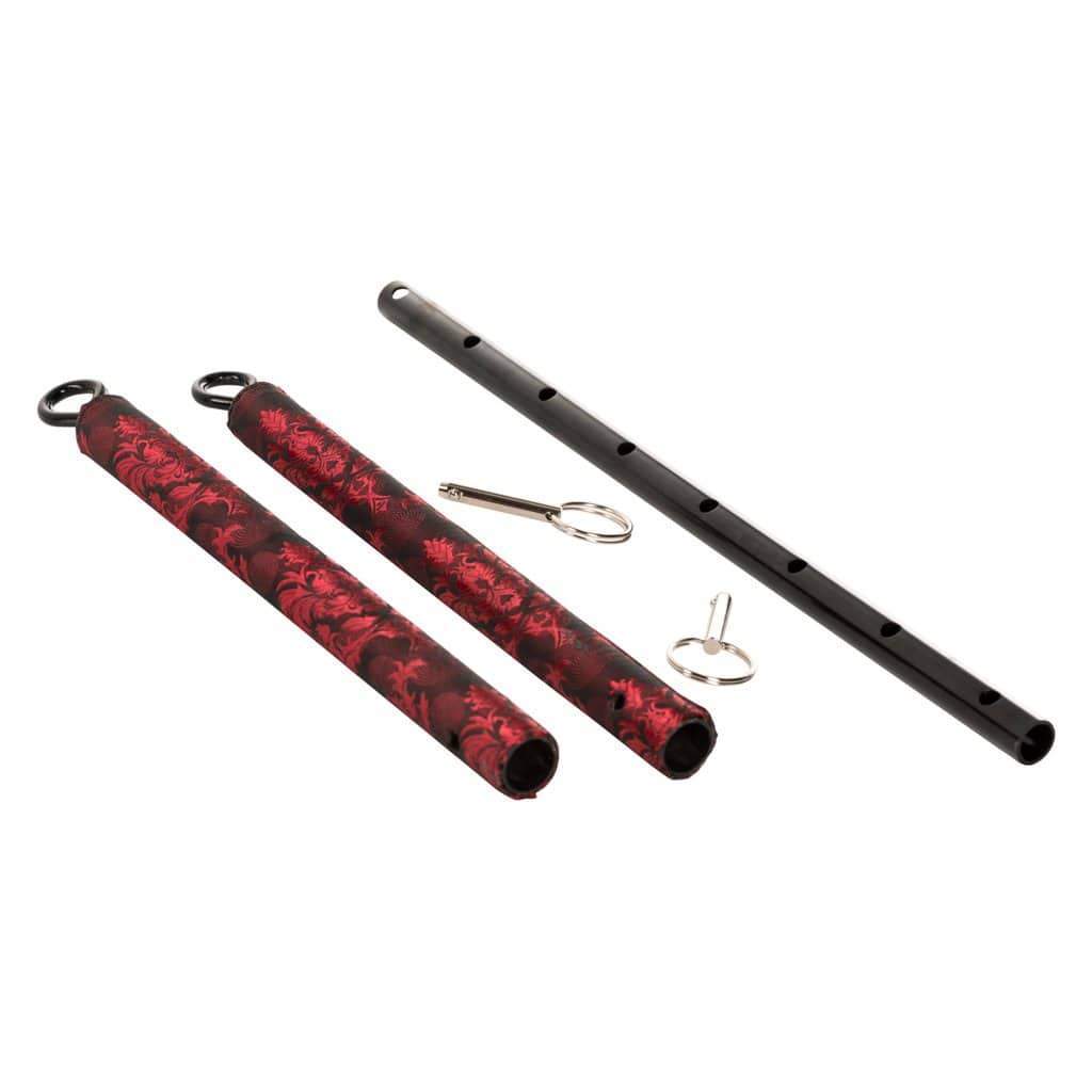 California Exotics - Scandal Spreader Bar (Red) - BDSM (Others) Durio.sg