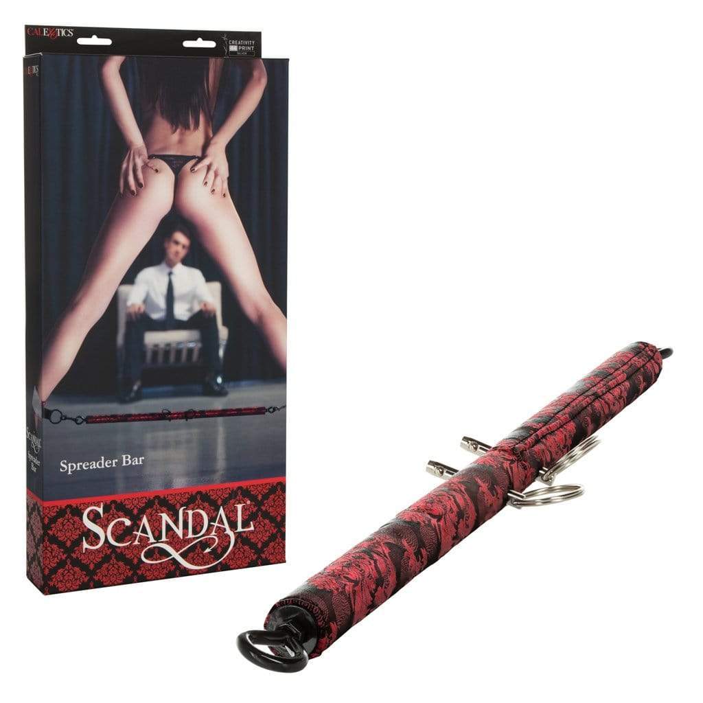California Exotics - Scandal Spreader Bar (Red) - BDSM (Others) Durio.sg