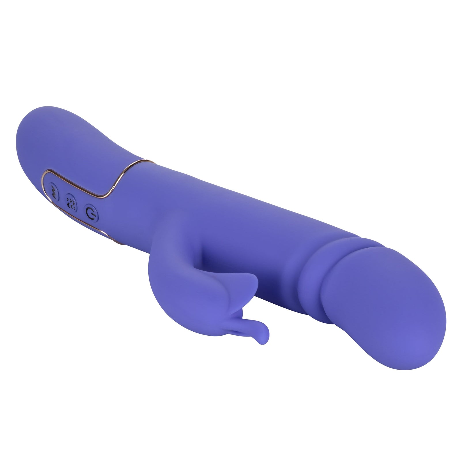 California Exotics - Shameless Seducer Rabbit Vibrator (Purple) - Rabbit Dildo (Vibration) Rechargeable Durio.sg