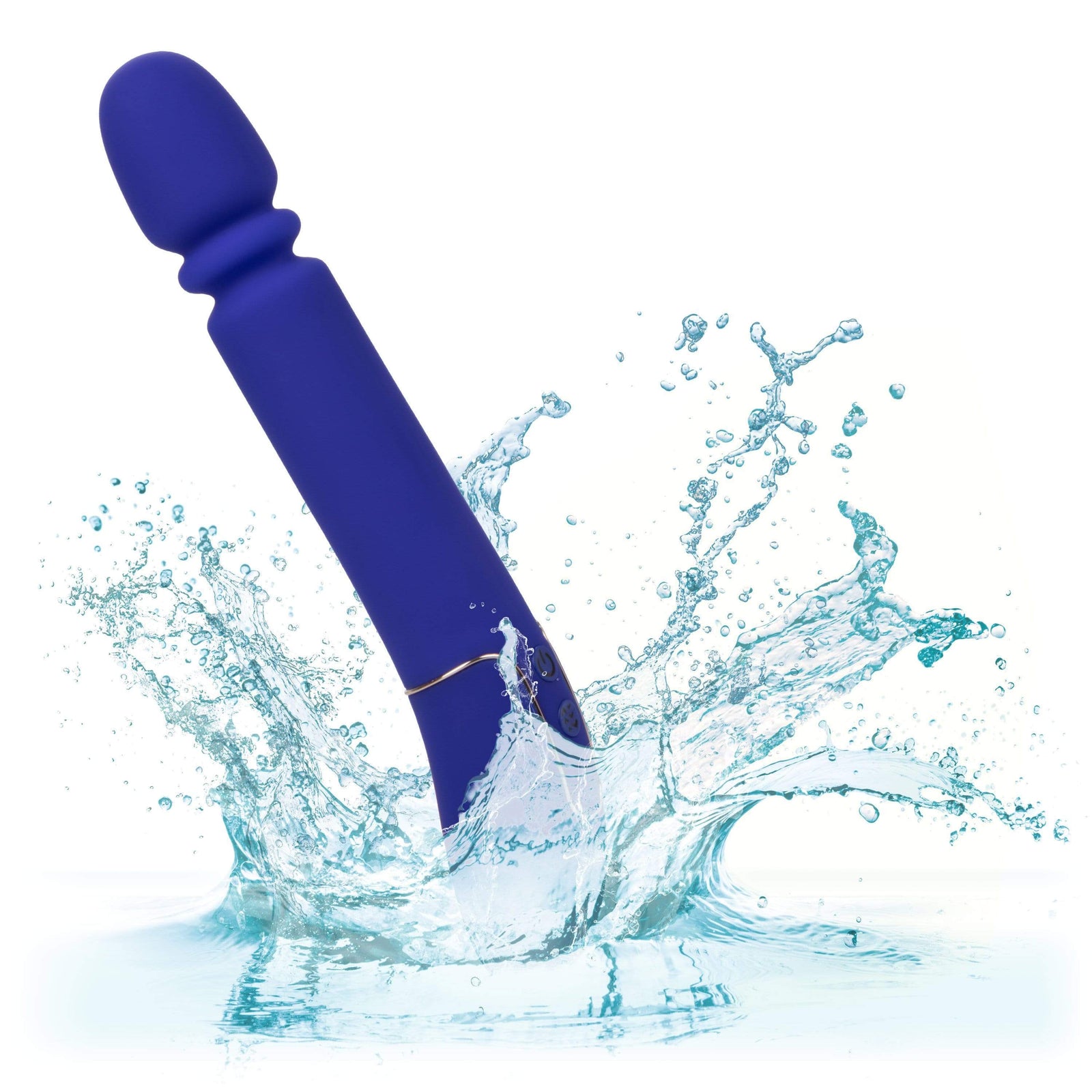 California Exotics - Shameless Slim Thumper Wand Massager (Purple) - Wand Massagers (Vibration) Rechargeable Durio.sg