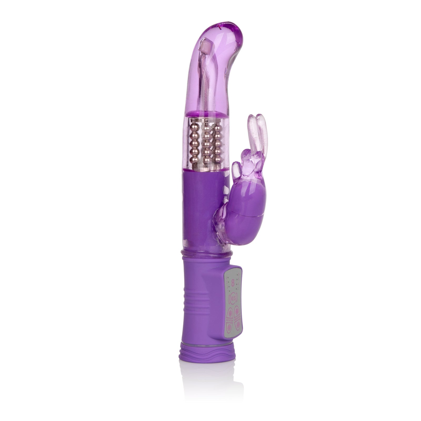 California Exotics - Shane's World Jack Rabbit G Vibrator (Purple) - Rabbit Dildo (Vibration) Non Rechargeable Durio.sg