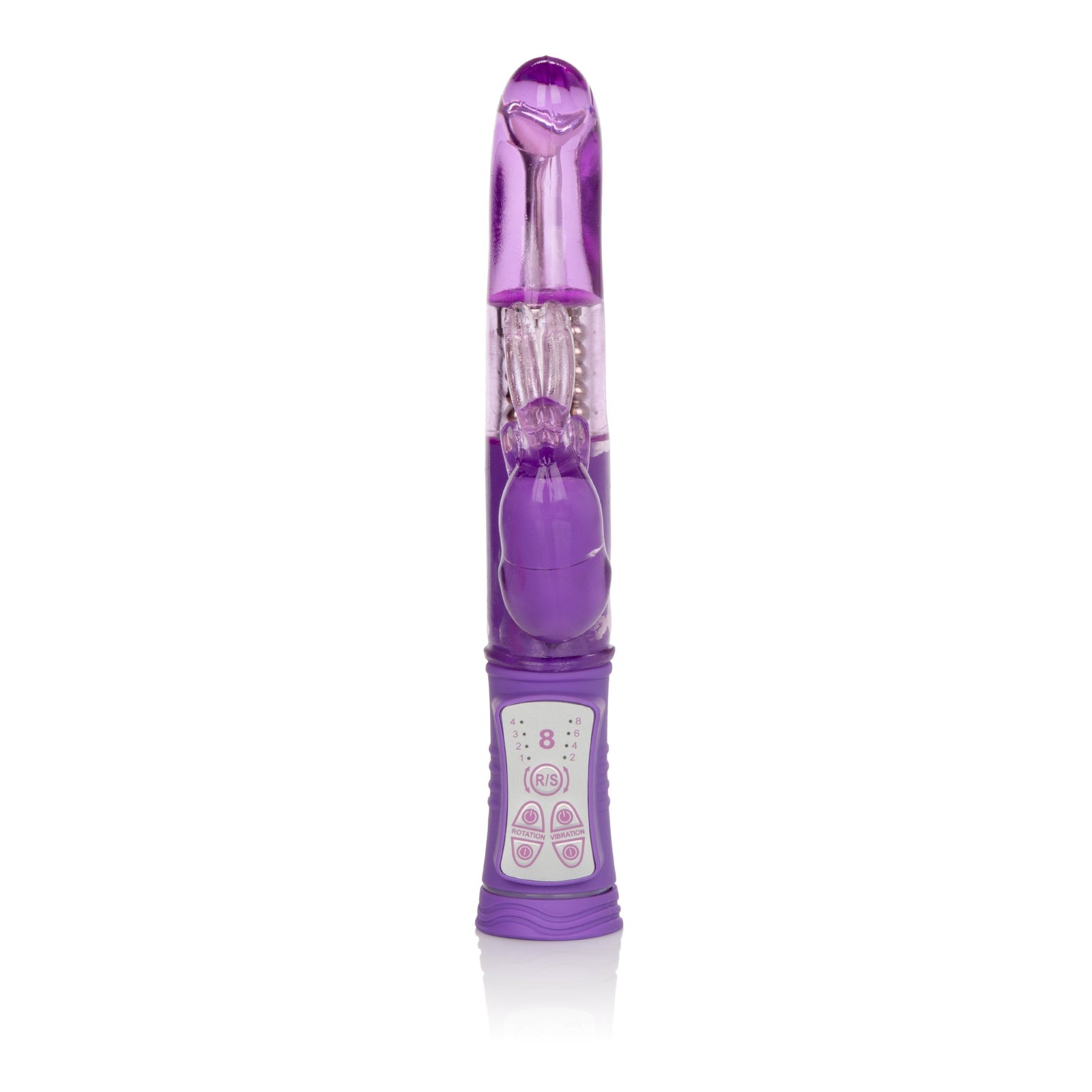 California Exotics - Shane's World Jack Rabbit G Vibrator (Purple) - Rabbit Dildo (Vibration) Non Rechargeable Durio.sg