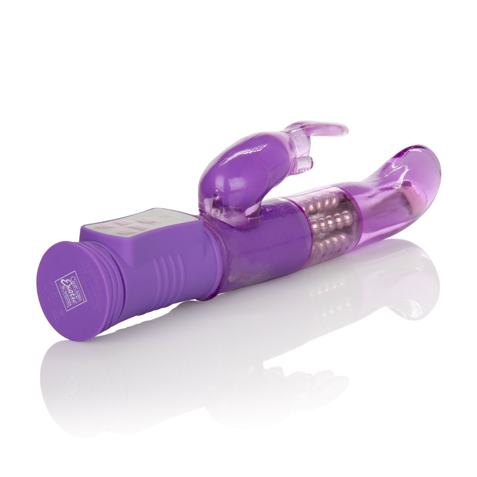 California Exotics - Shane's World Jack Rabbit G Vibrator (Purple) - Rabbit Dildo (Vibration) Non Rechargeable Durio.sg