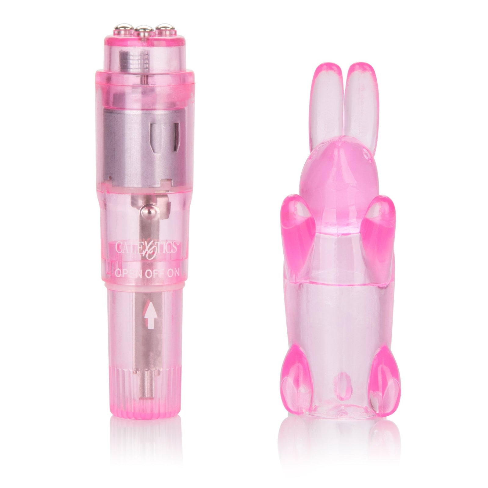 California Exotics - Shane's World Pocket Party Clit Massager (Pink) - Clit Massager (Vibration) Non Rechargeable Durio.sg