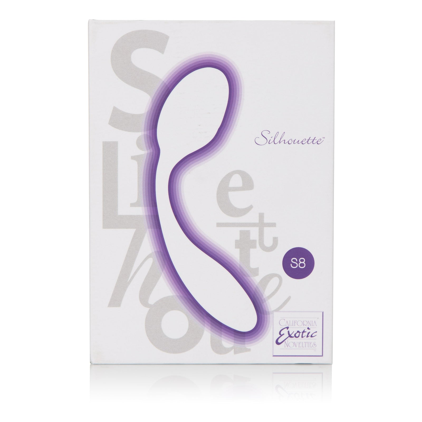California Exotics - Silhouette S8 Rechargeable G Spot Vibrator (Purple) - G Spot Dildo (Vibration) Rechargeable Durio.sg