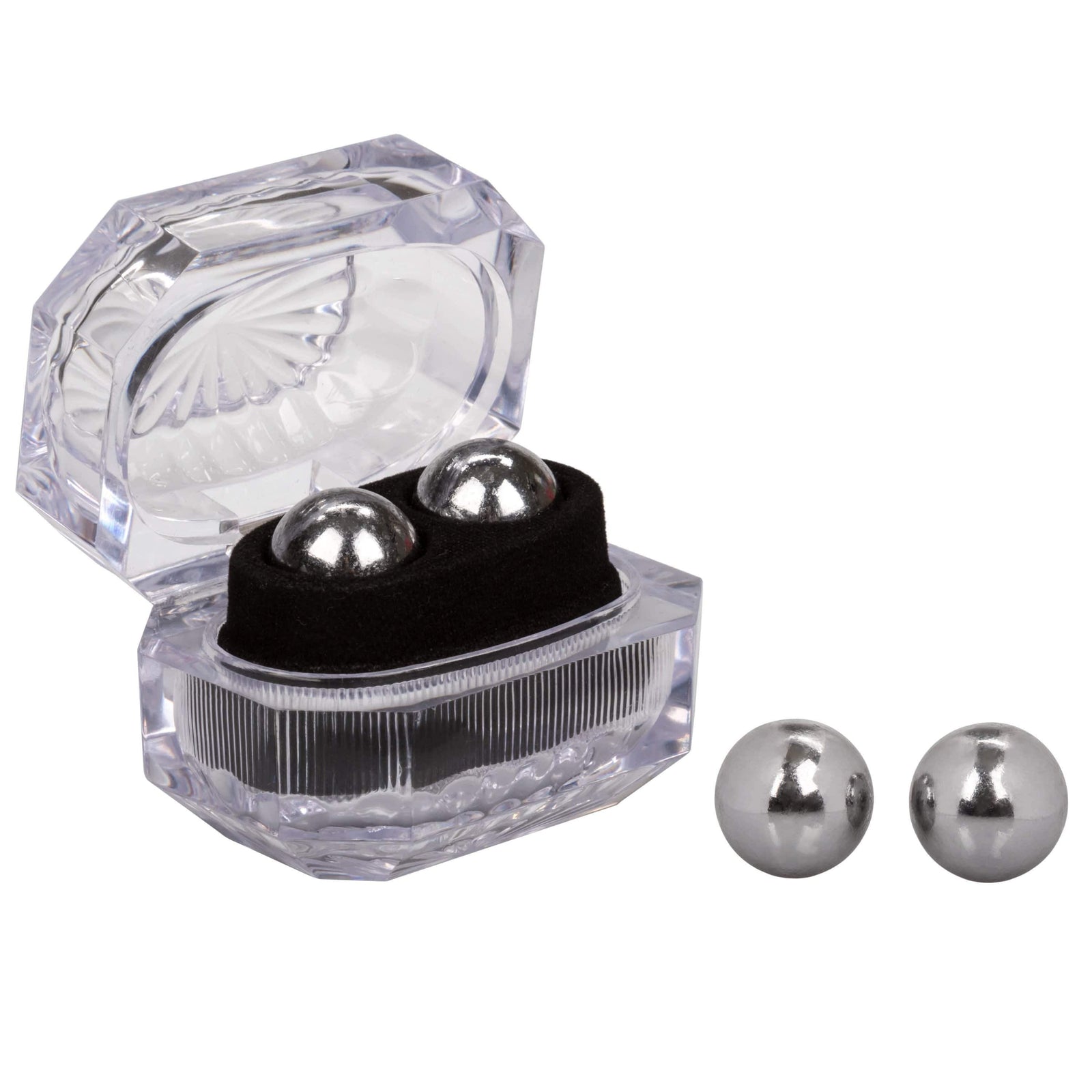 California Exotics - Silver Kegel Balls In Presentation Box (Silver) - Kegel Balls (Non Vibration) Durio.sg