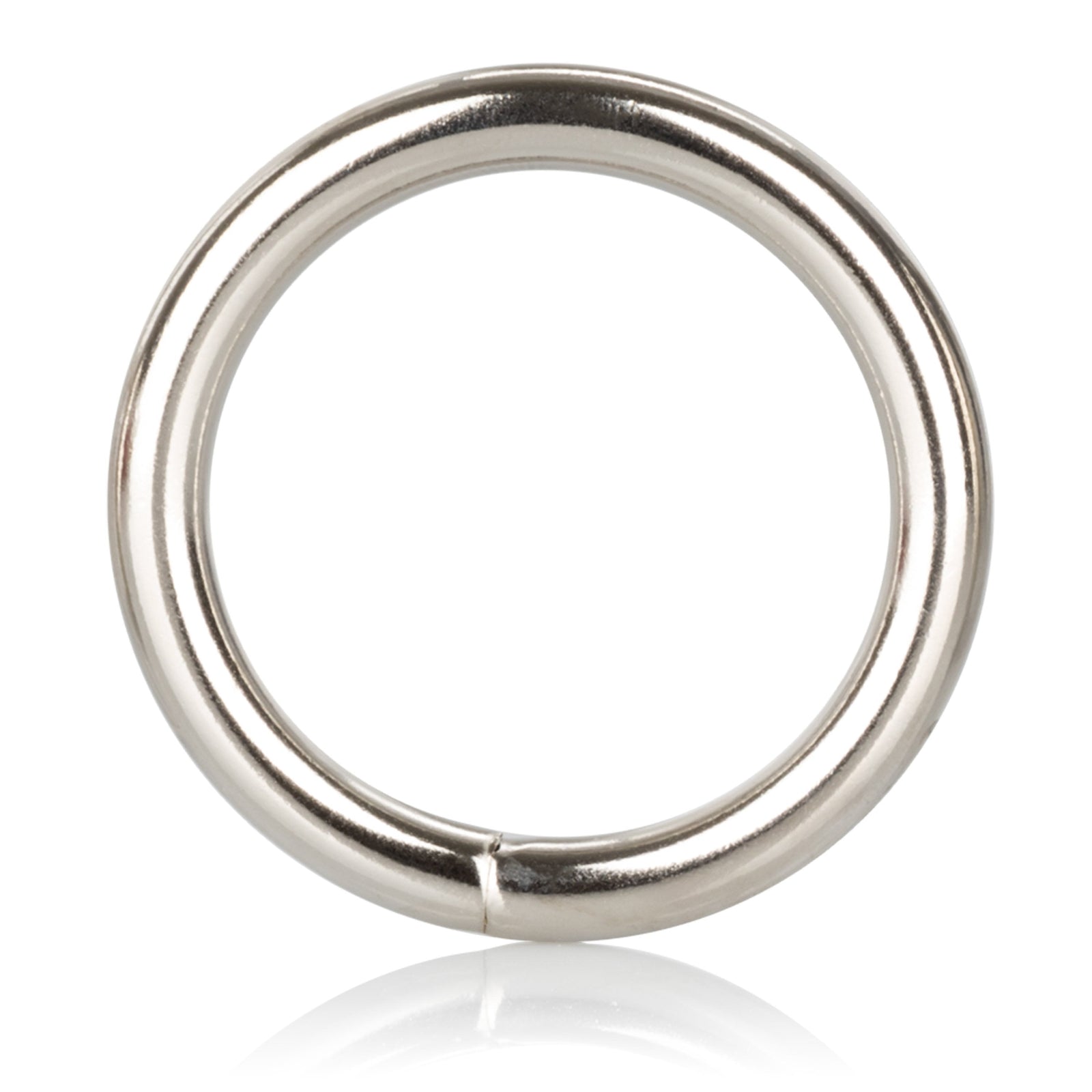 California Exotics - Silver Metal Cock Ring Medium (Silver) - Metal Cock Ring (Non Vibration) Durio.sg