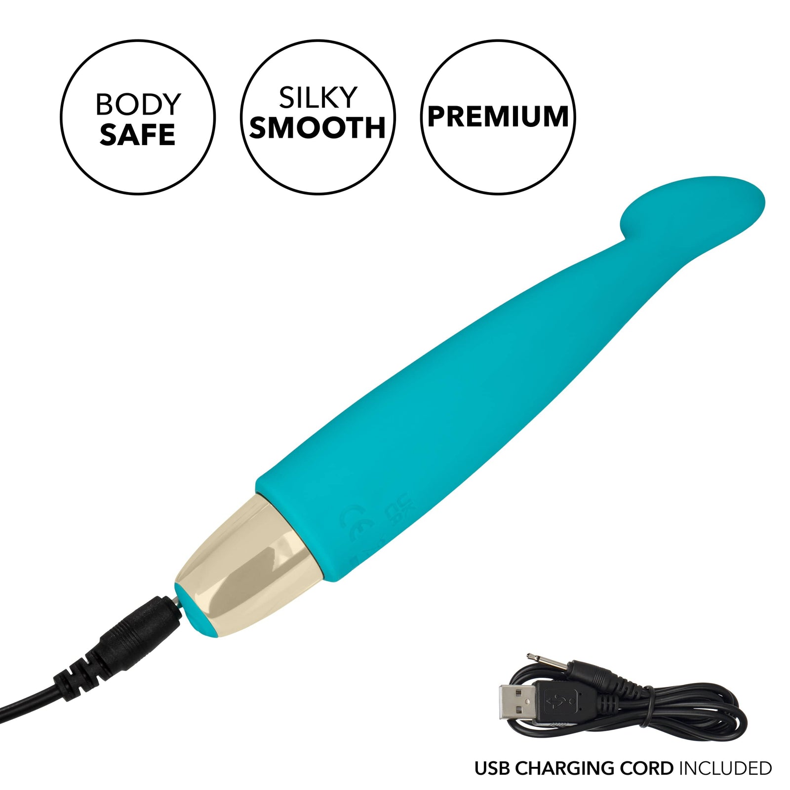 California Exotics - Slay AdoreMe G Spot Vibrator (Teal) - G Spot Dildo (Vibration) Rechargeable Durio.sg