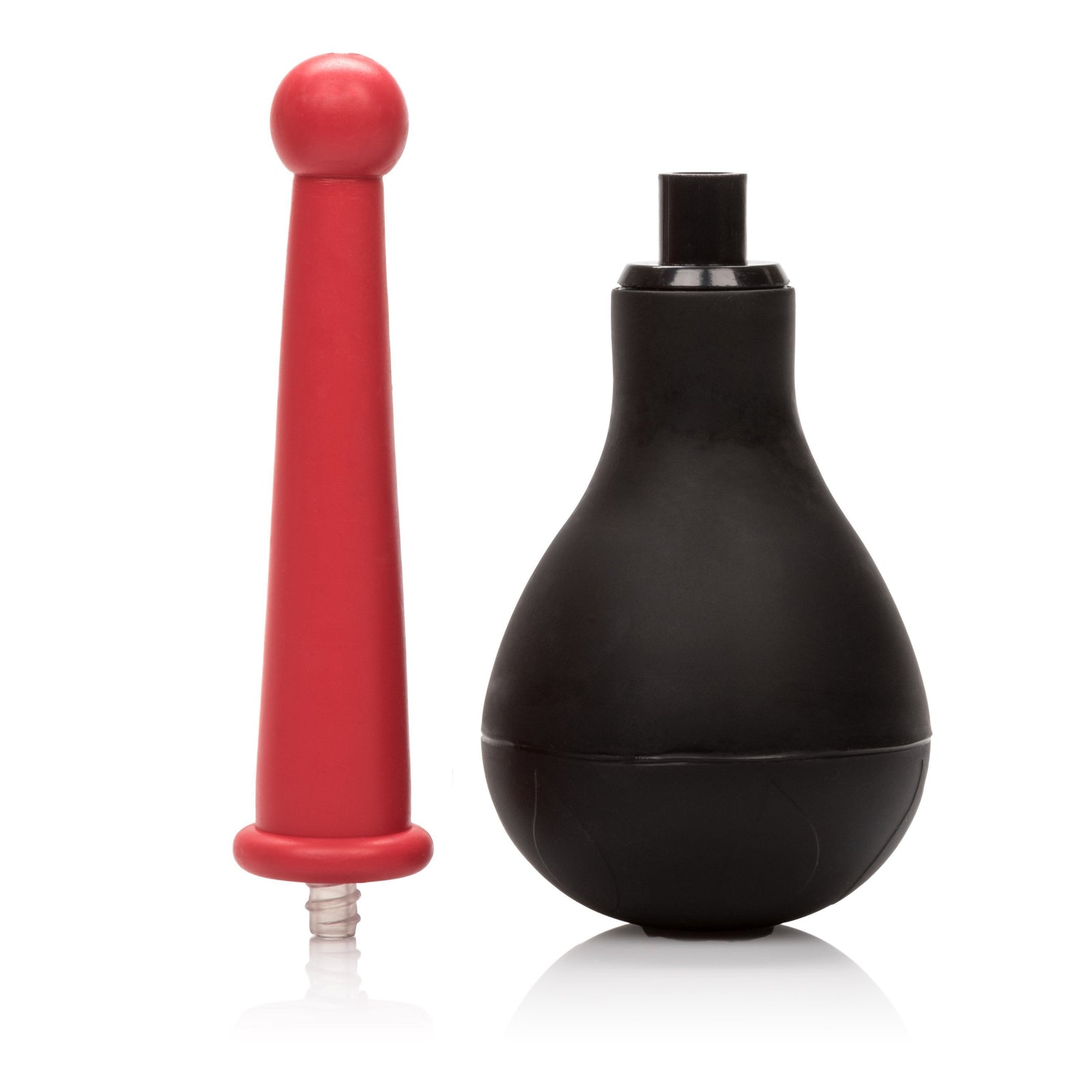 California Exotics - The Guyser Anal Douche (Black) - Anal Douche (Non Vibration) Durio.sg