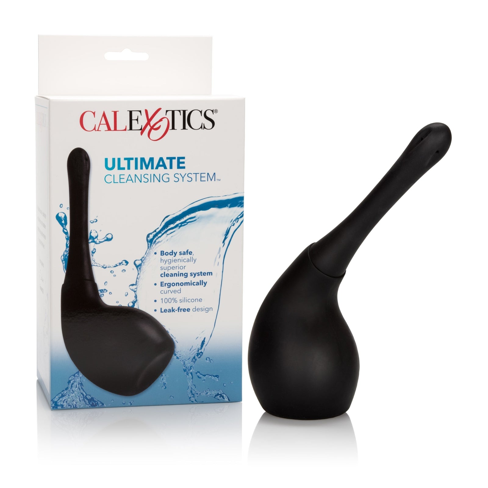 California Exotics - Ultimate Cleansing Douche System (Black) - Anal Douche (Non Vibration) Durio.sg