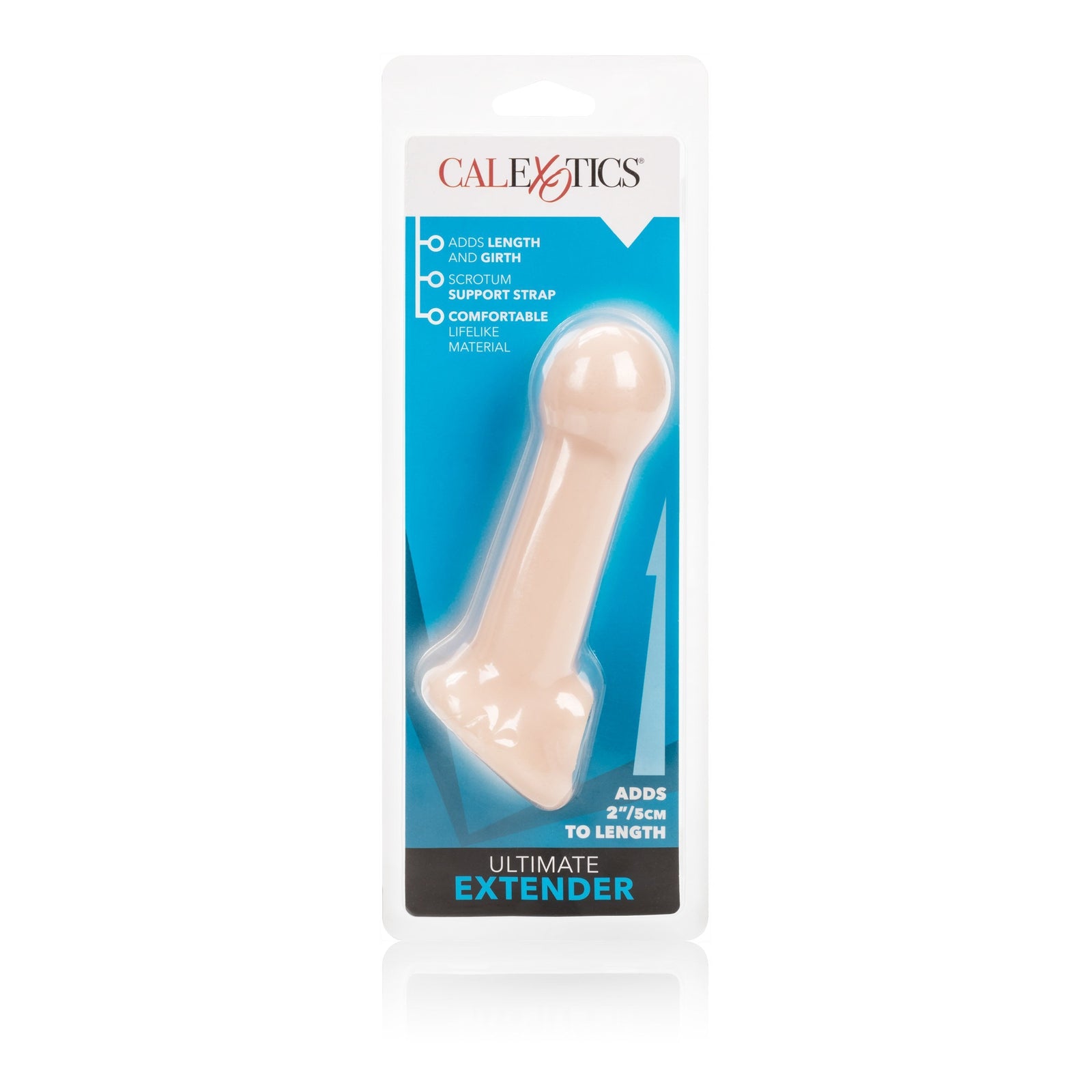 California Exotics - Ultimate Penis Extender (Beige) - Cock Sleeves (Non Vibration) Durio.sg