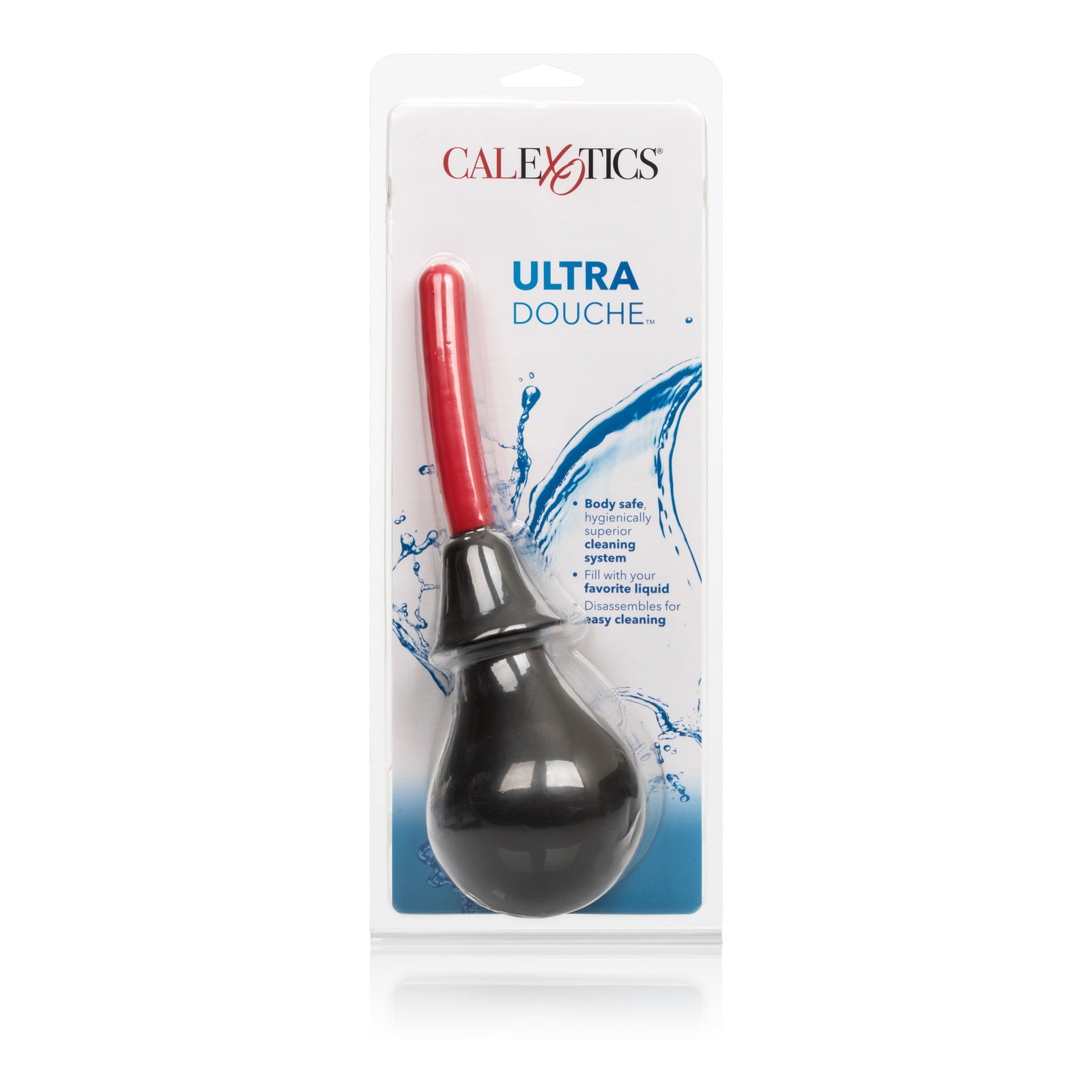 California Exotics - Ultra Anal Douche (Black) - Anal Douche (Non Vibration) Durio.sg