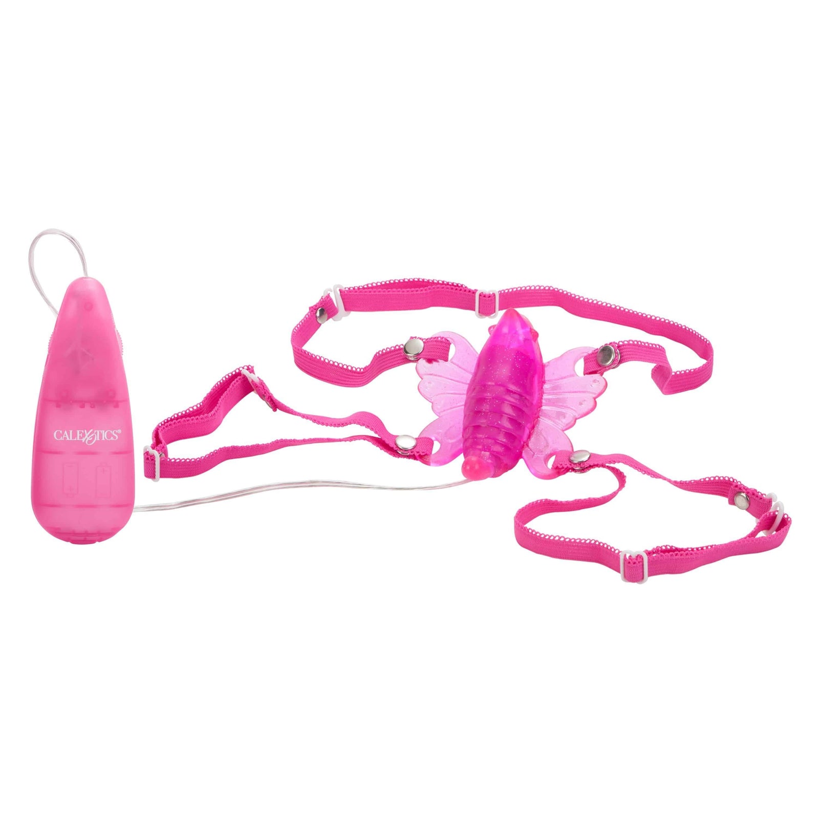 California Exotics - Venus Butterfly Original Remote Clit Massager (Pink) - Clit Massager (Vibration) Non Rechargeable Durio.sg