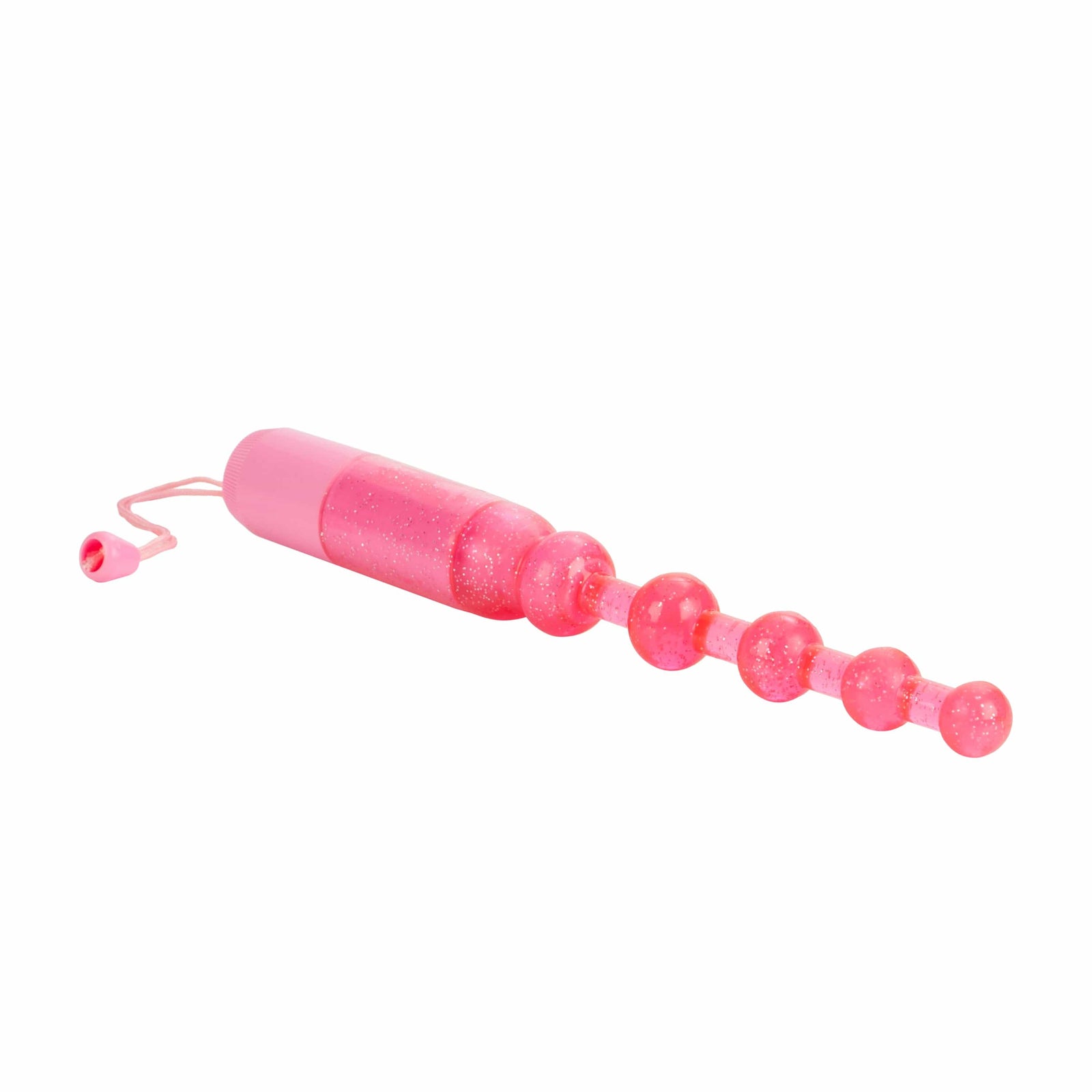 California Exotics - Waterproof Vibrating Pleasure Anal Beads (Pink) - Anal Beads (Vibration) Non Rechargeable Durio.sg