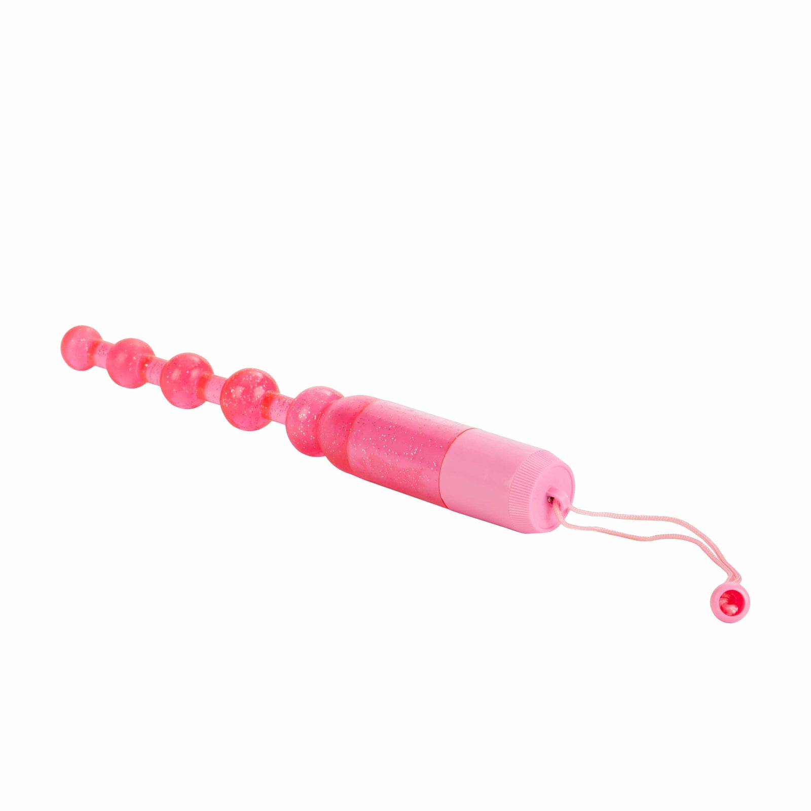 California Exotics - Waterproof Vibrating Pleasure Anal Beads (Pink) - Anal Beads (Vibration) Non Rechargeable Durio.sg