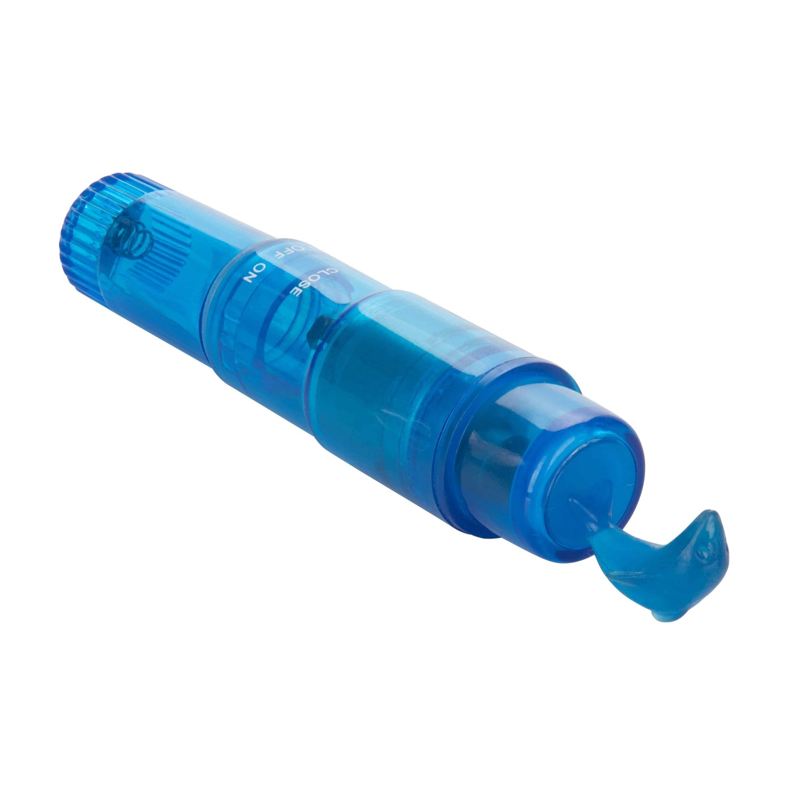 California Exotics - Waterproof Vibro Dolphin Clit Massager (Blue) - Clit Massager (Vibration) Non Rechargeable Durio.sg