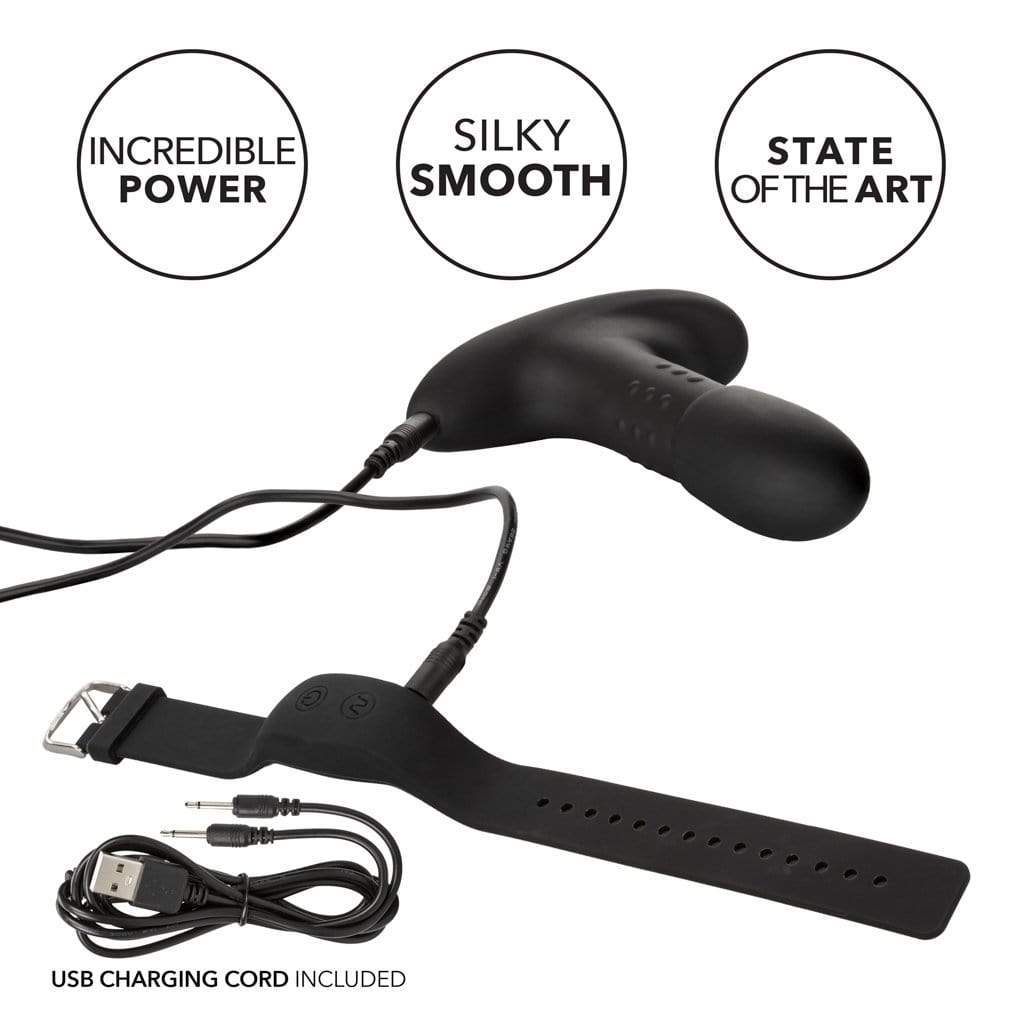 California Exotics - Wristband Remote Ultra Soft Kegel Balls (Black) - Kegel Balls (Vibration) Rechargeable Durio.sg