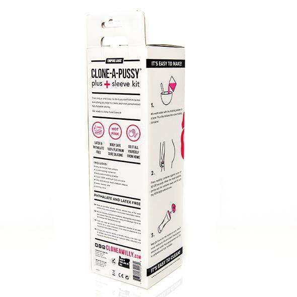 Clone A Willy - Clone A Pussy - Plus Sleeve Kit (Pink) - Clone Pussy Durio.sg