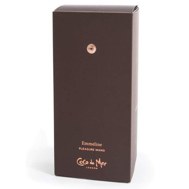 Coco de Mer - Emmeline Pleasure Wand Massager (Brown) - Wand Massagers (Vibration) Rechargeable Durio.sg