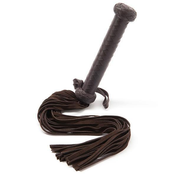 Coco de Mer - Leather Flogger (Brown) - Flogger Durio.sg
