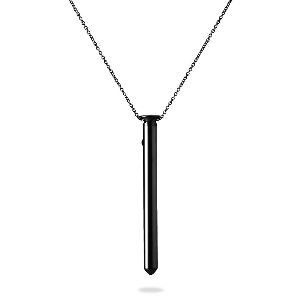 Crave - Vesper 2 Vibrator Necklace - Black Discreet Toys 857443003675 Durio.sg