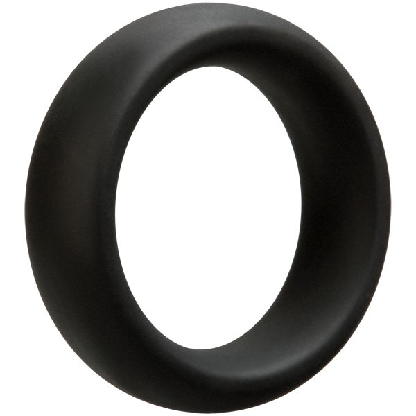 Doc Johnson - Optimale Cock Ring Thick 45mm (Black) - Silicone Cock Ring (Non Vibration) Durio.sg