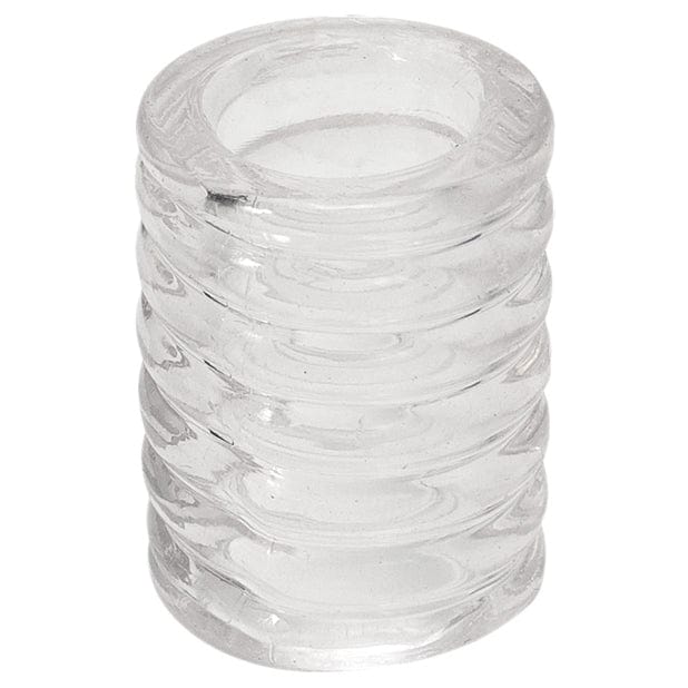 Doc Johnson - Titanmen Tools Cock Cage Penis Sleeve (Clear) - Rubber Cock Cage (Non Vibration) Durio.sg