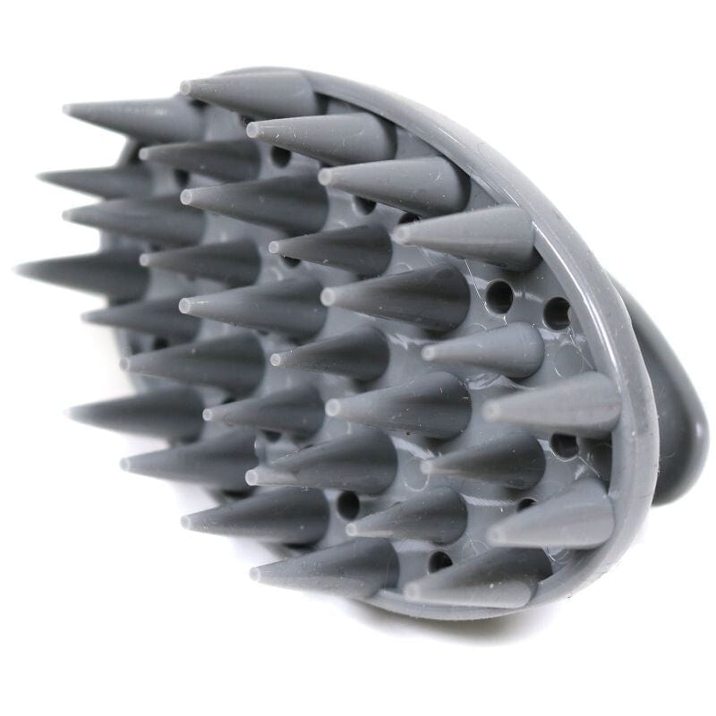 DoggyMan - Hayashi Natural Style for Dog Handle Plus Multi Groomer Brush (Gray) - Pet Brush Durio.sg