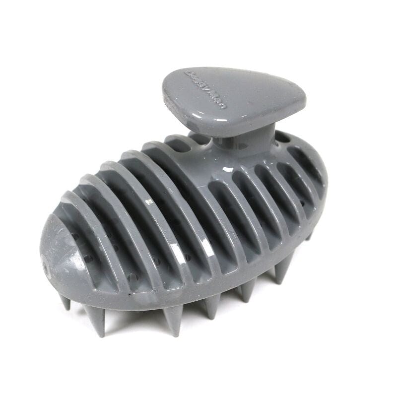 DoggyMan - Hayashi Natural Style for Dog Handle Plus Multi Groomer Brush (Gray) - Pet Brush Durio.sg