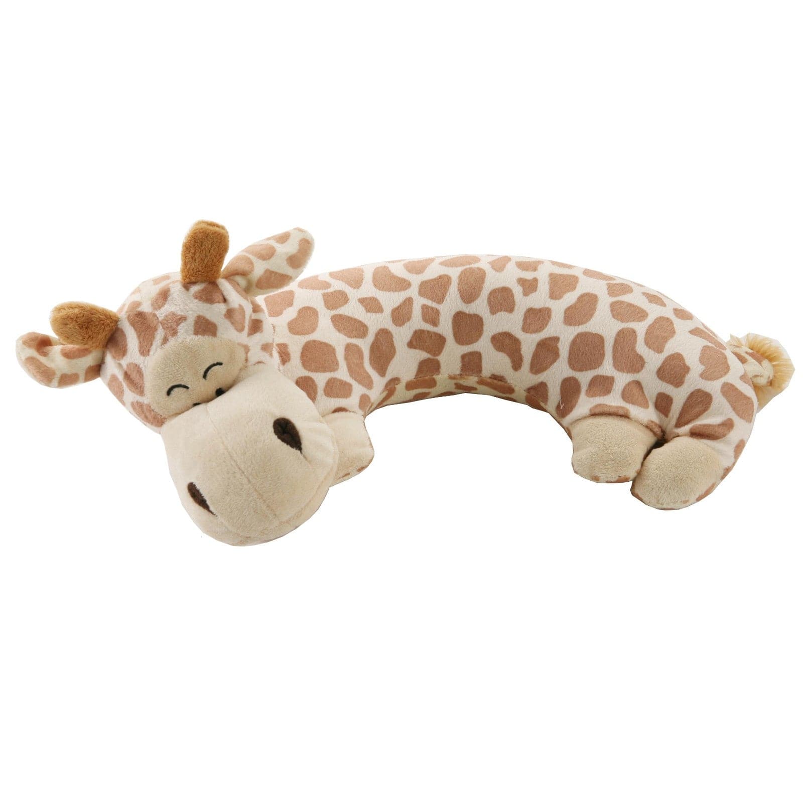 DoggyMan - Hayashi Pat P Animal Sleeping Pillow Kirinmaru Dog and Cat Toys (Orange) - Cat & Dog Toys Durio.sg