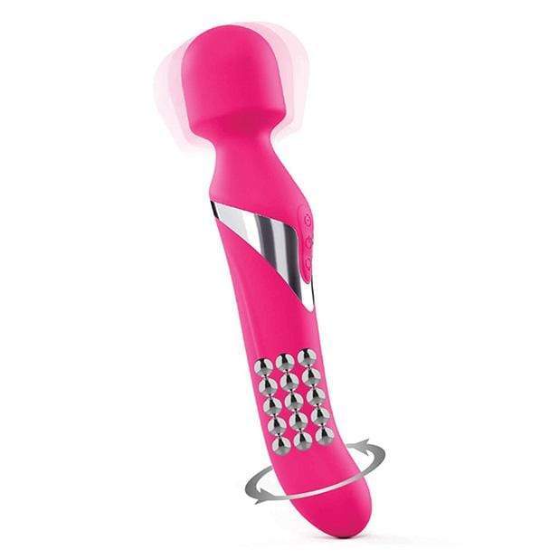 Dorcel - Dual Orgasm Rechargeable Wand Massager (Pink) - Wand Massagers (Vibration) Rechargeable Durio.sg