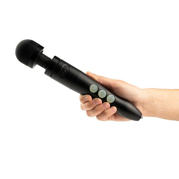 Doxy - Die Cast 3R Rechargeable Wand Massager (Matte Black) - Wand Massagers (Vibration) Rechargeable Durio.sg