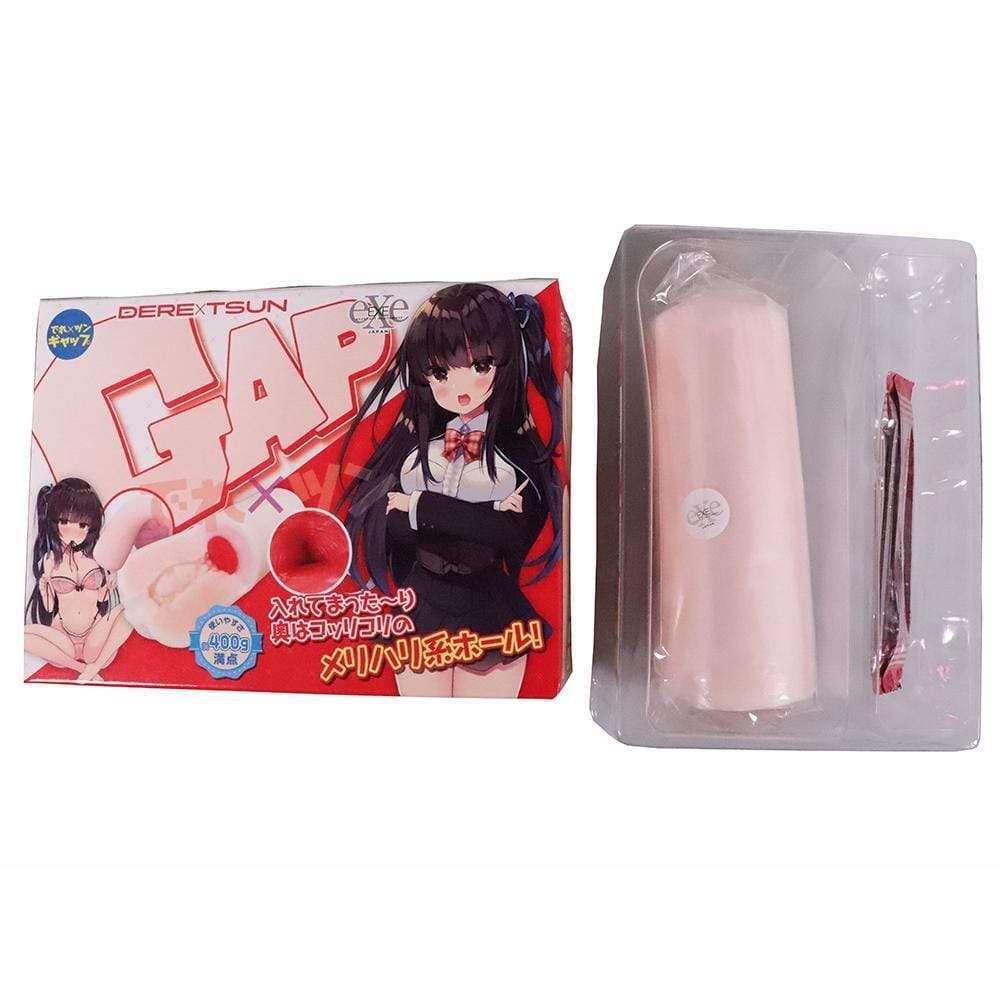EXE - Dere x Tsun Gap Onahole (Beige) - Masturbator Vagina (Non Vibration) Durio.sg