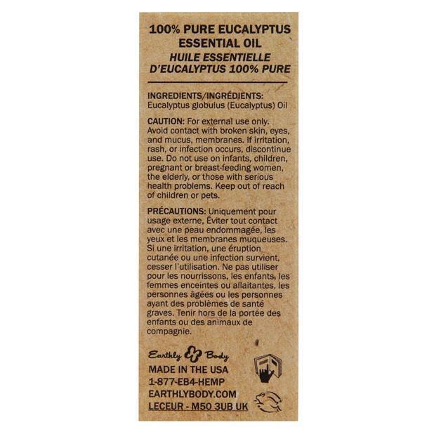 Earthly Body - 100% Pure Essential Oils Eucalyptus 10 ml - Essential Oil Durio.sg