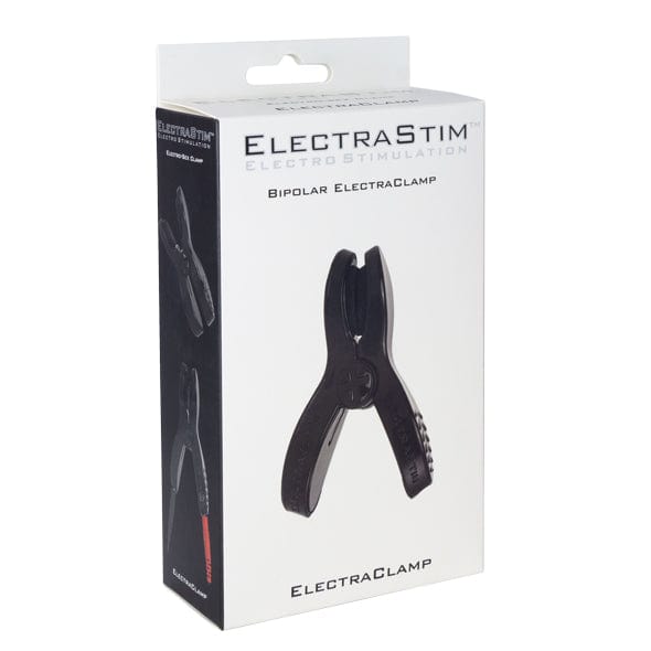 ElectraStim - Electro Stimulation Bipolar ElectraClamp (Black) - Electrosex Durio.sg