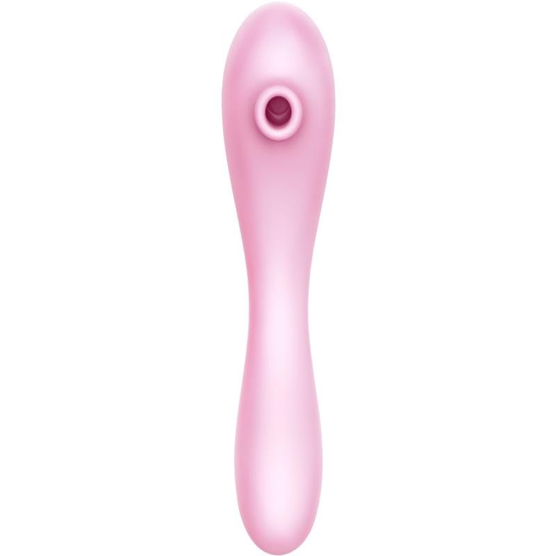 Erocome - Andromeda Flexible Vibrating Clitoral Air Stimulator Massager (Pink) - Clit Massager (Vibration) Rechargeable Durio.sg
