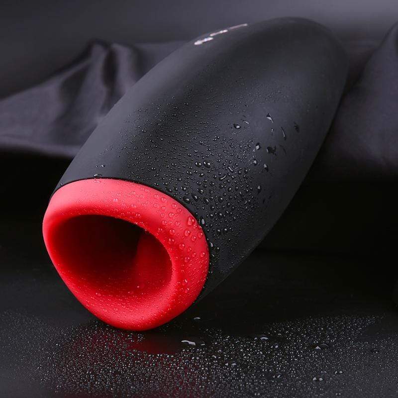 Erocome - Antlia Auto Sucking Vibrating Masturbator (Black) - Masturbator Soft Stroker (Vibration) Rechargeable Durio.sg