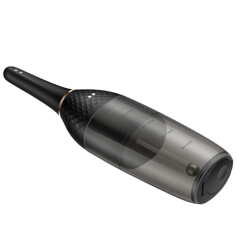 Erocome - Aquarius Automatic Anal Douche (Black) - Anal Douche (Non Vibration) Durio.sg