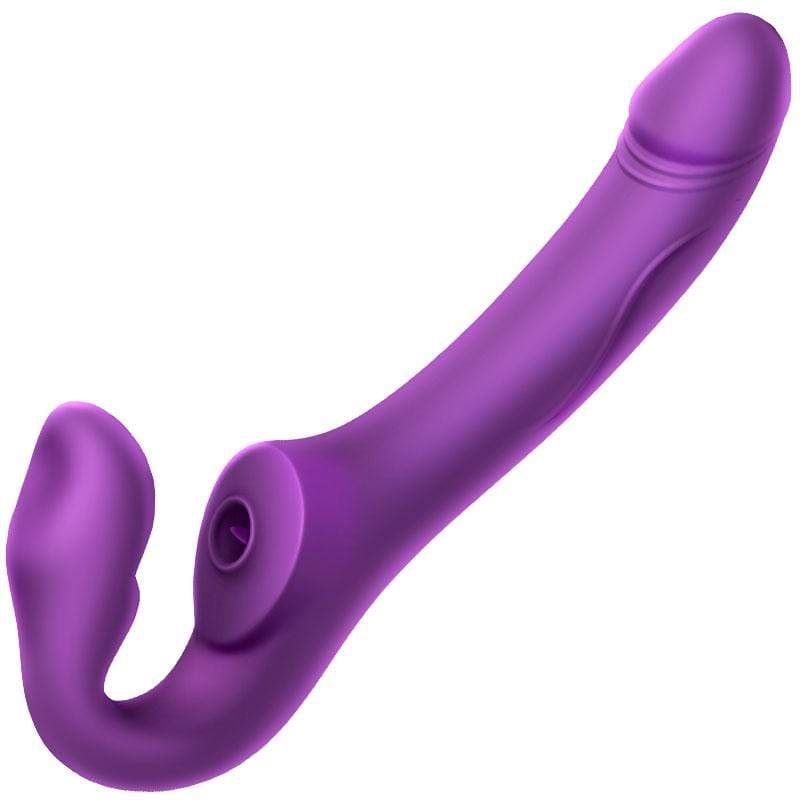 Erocome - Cancri Remote Control Couple's Dildo (Purple) - Couple's Massager (Vibration) Rechargeable Durio.sg