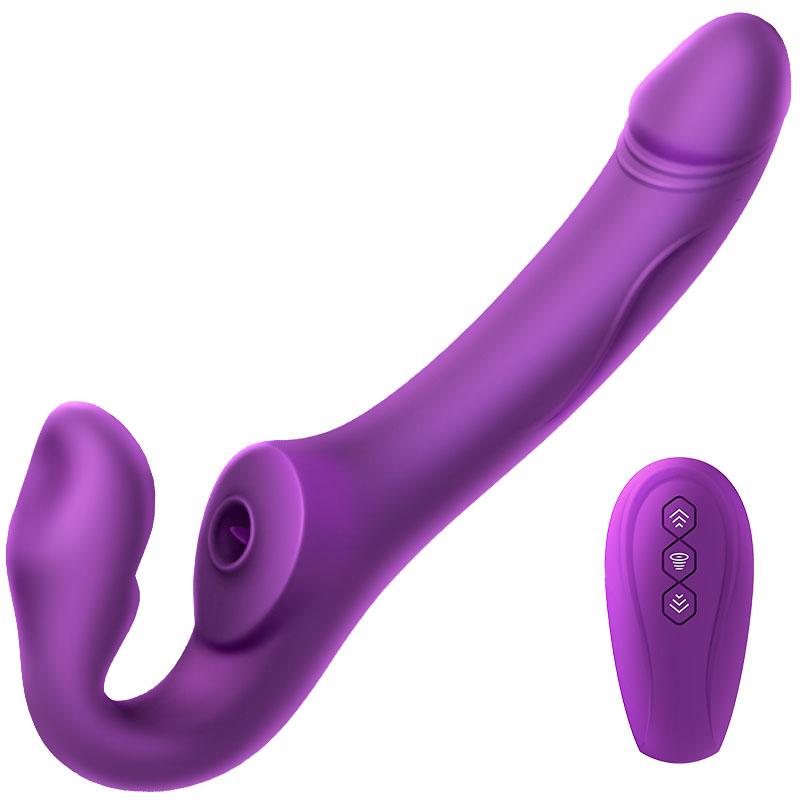 Erocome - Cancri Remote Control Couple's Dildo (Purple) - Couple's Massager (Vibration) Rechargeable Durio.sg