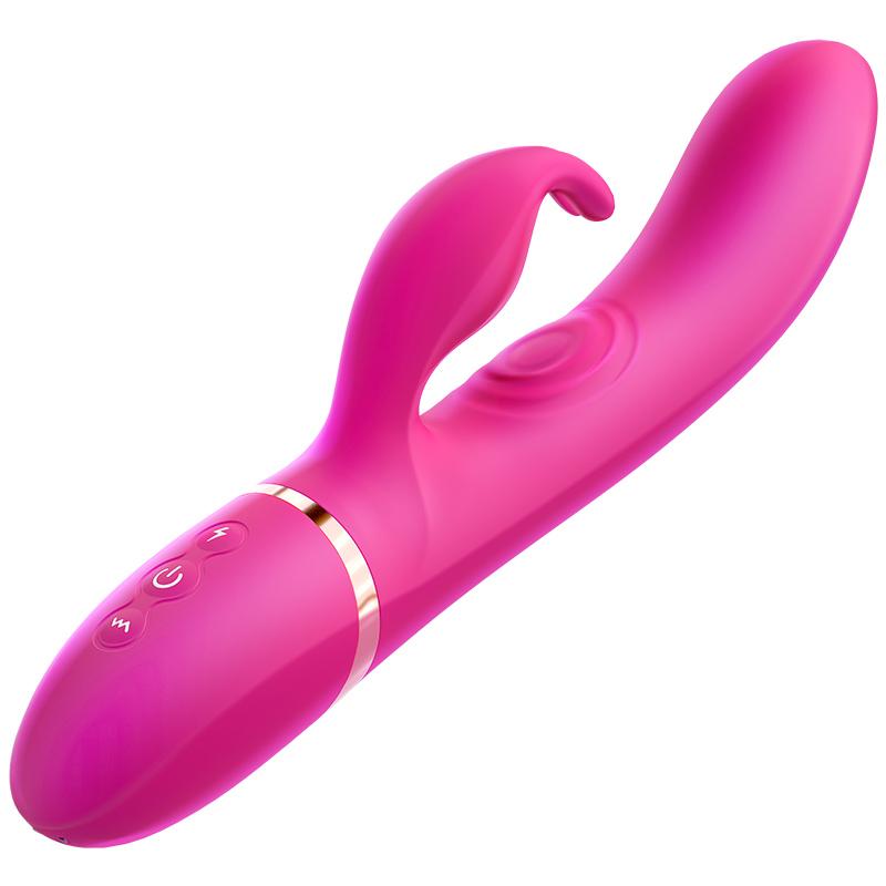 Erocome - Canesvenatici Heating Rabbit Vibrator (Deep Rose) - Rabbit Dildo (Vibration) Rechargeable Durio.sg